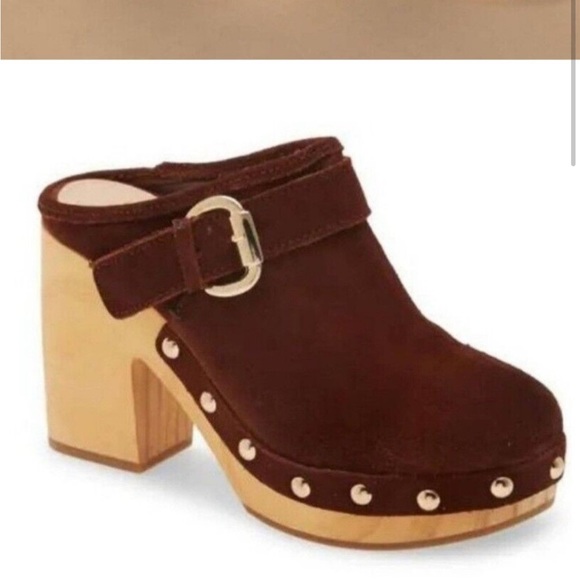 Steve Madden Hilde Wooden Platform Clog WORN ONCE - Picture 2 of 7